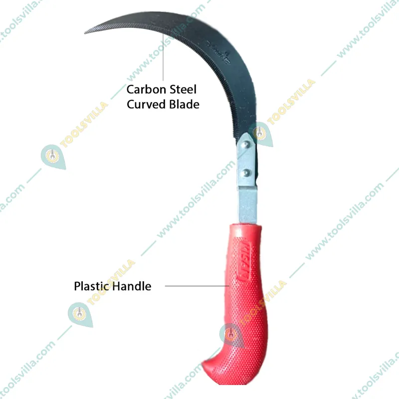 Grass Cutting Curved Saw with Plastic Handle for Gardening and Agriculture Purpose(Pack-1 Piece)