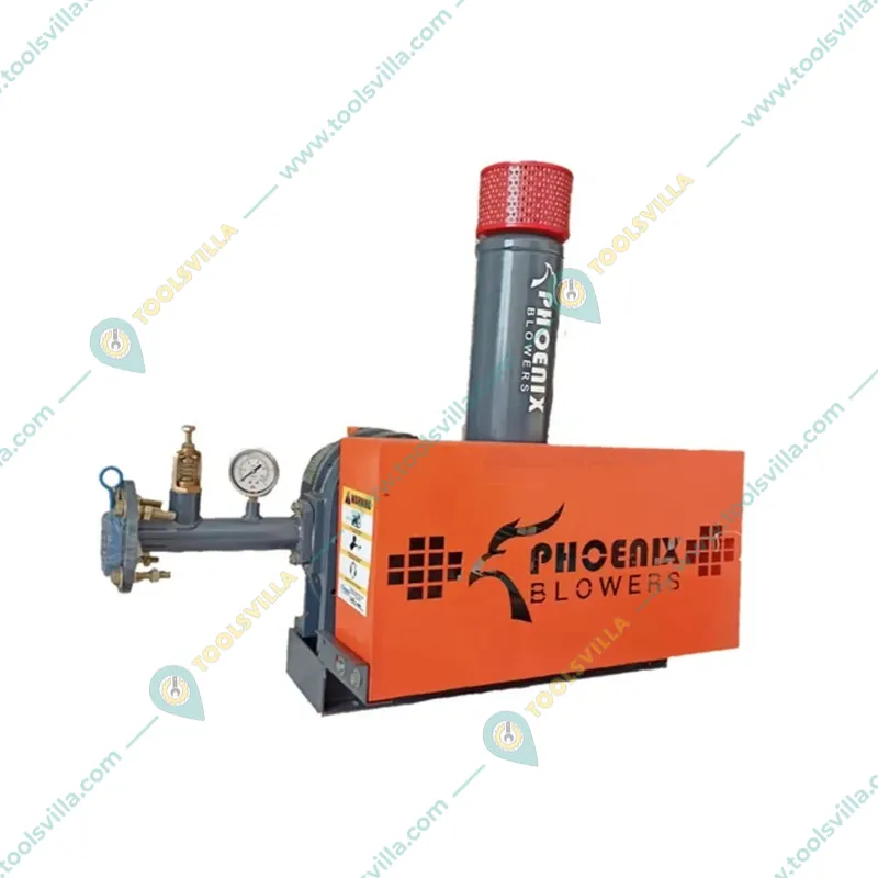 Phoenix 1.5 HP 3 Phase Aquaculture Blower for Biofloc/Fish Farming Roots Blowers/Electroplating Blower With Lubi Motor