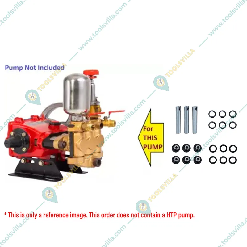 3 piston with oil seal kit for HTP 22