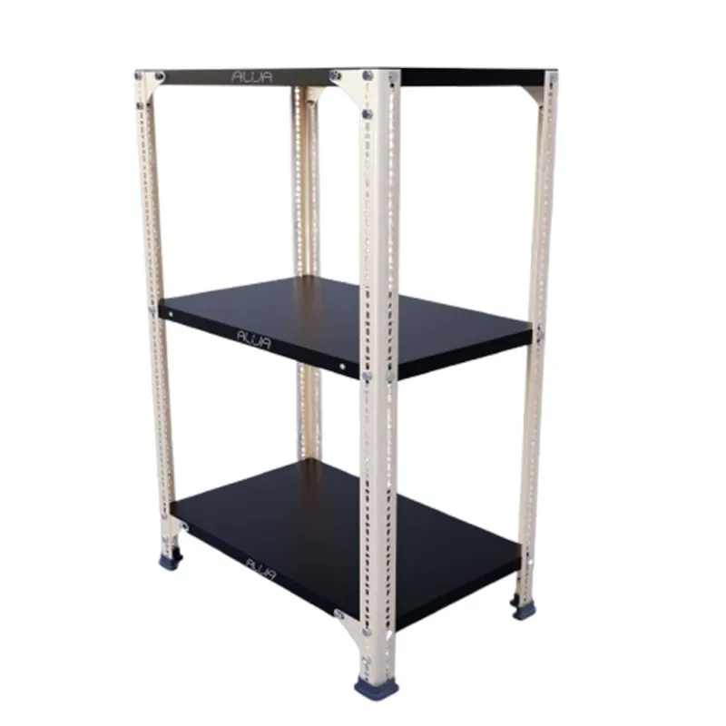 ALIJA 36 x 23 x 12 Inch 3 Shelves Multipurpose Storage Rack With Accessories