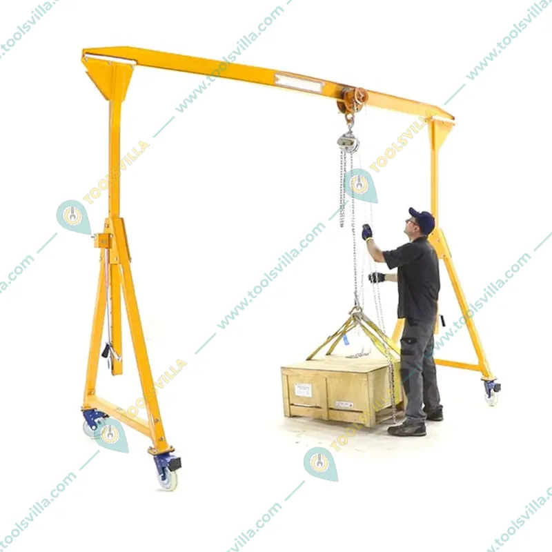 Power 2 Ton*24 Meter Chain Pulley Block, 24 Meter Standard Lift- Double Fall