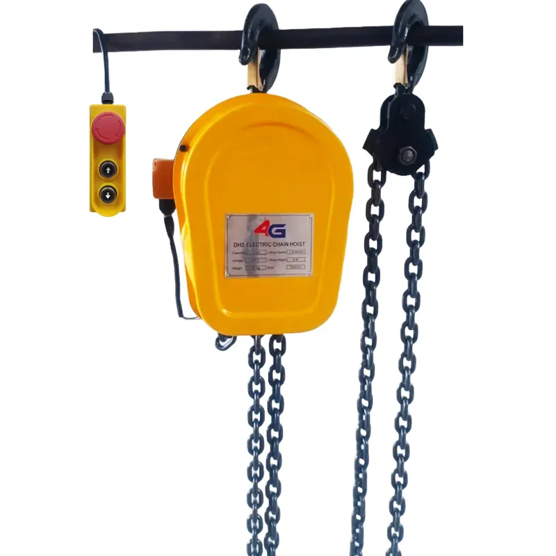 4G 3 Ton Three Phase Electric Chain Hoist With 6 Meter & 8 mm Load Chain, 6 Meter Standard Lift, Double Fall 