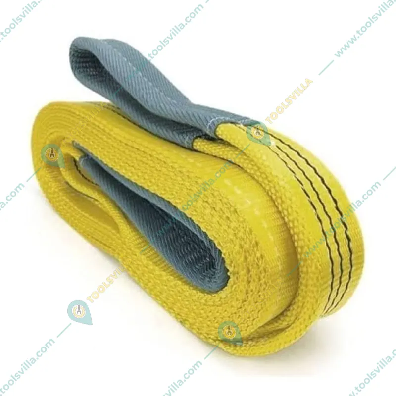 Polystud 3 Ton 6 Meter Polyester Material Web Sling With Double Layer, 75 mm Width