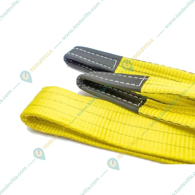 Polystud 3 Ton 6 Meter Polyester Material Web Sling With Double Layer, 75 mm Width