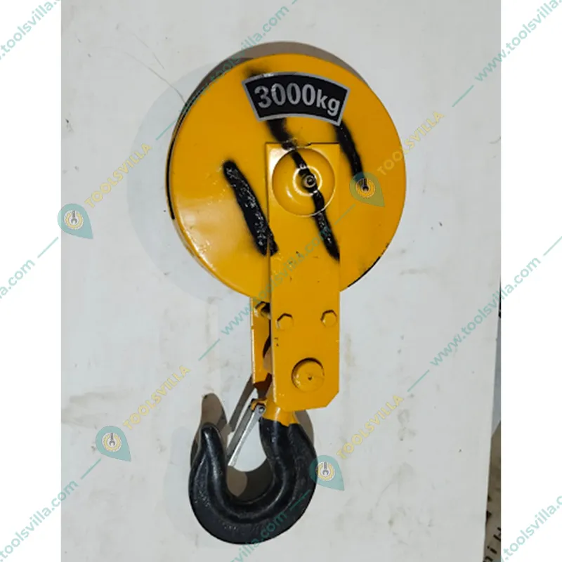 4G 3 Ton Load Capacity Pulley With Latch For CD1 Electric Wire Rope Hoist