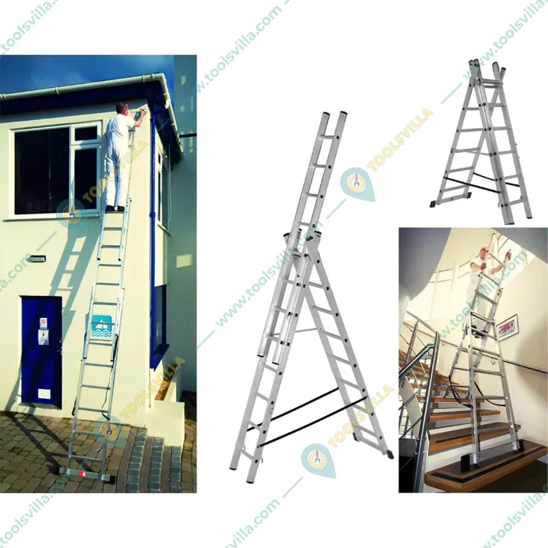 Vishwakarma 3-Way Extension 3.0m Combination Ladder