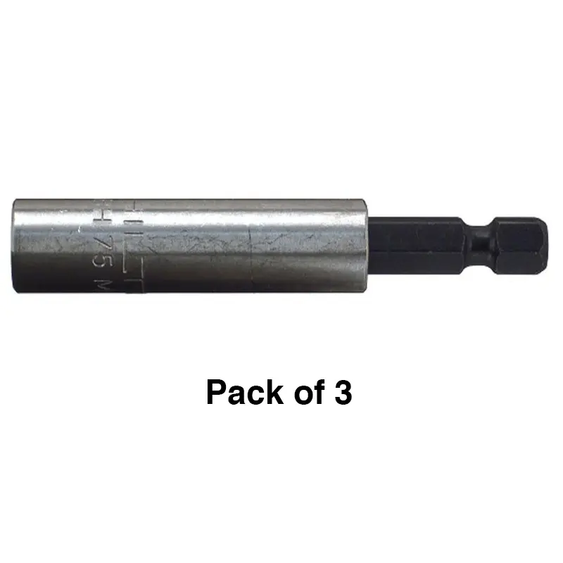 Premium Quality 4 inches Magnetic Bit Holder(Pack-3 pcs)