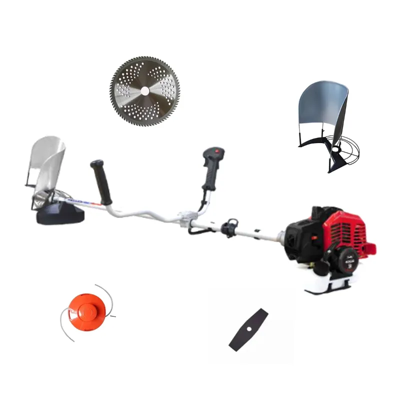 Really RAPL-PCHS-43S, 2 Stroke 43 CC Premium Multi Crop Brush Cutter With Walbro Carburetor-ISI Engine Powered By Jonathan