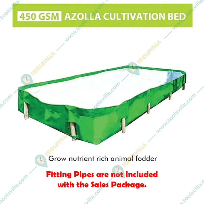 Shiv Biotech 450 GSM HDPE Reusable Azolla Growing Bed (Pack of 2 pieces)(Size-2 x 2 x 1 feet)
