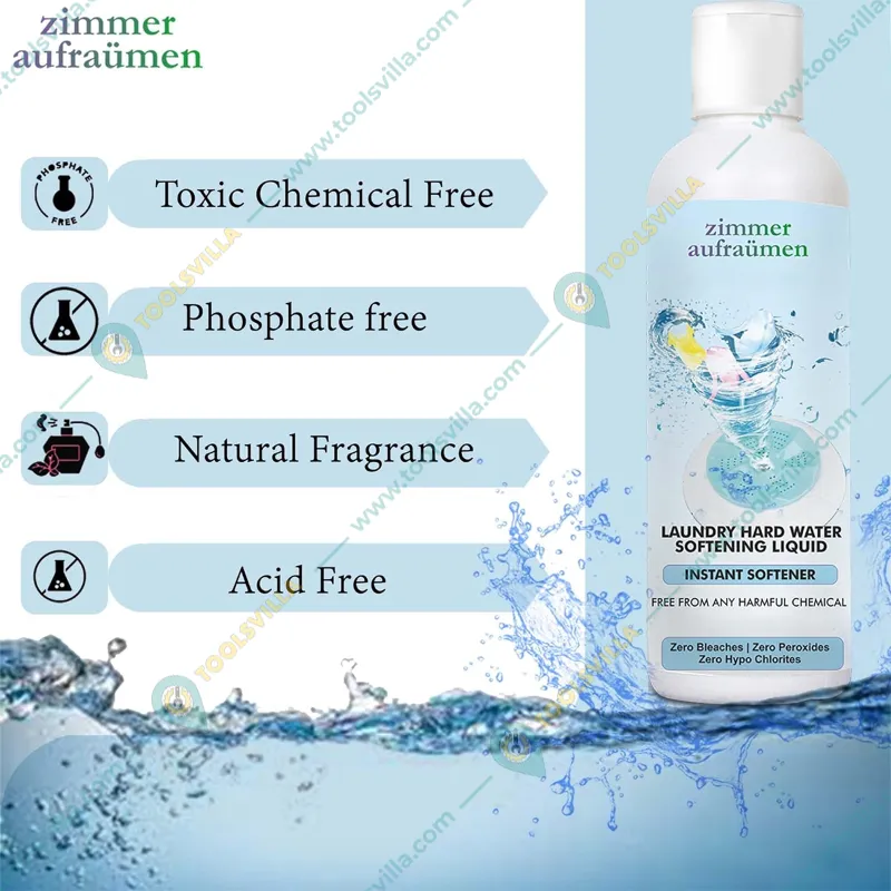 Zimmer Aufraumen 450 ml Laundry Hard Water Softening Liquid