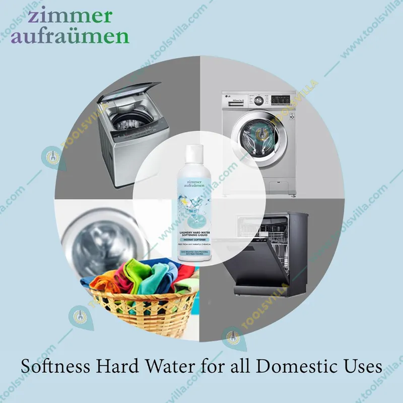 Zimmer Aufraumen 450 ml Laundry Hard Water Softening Liquid