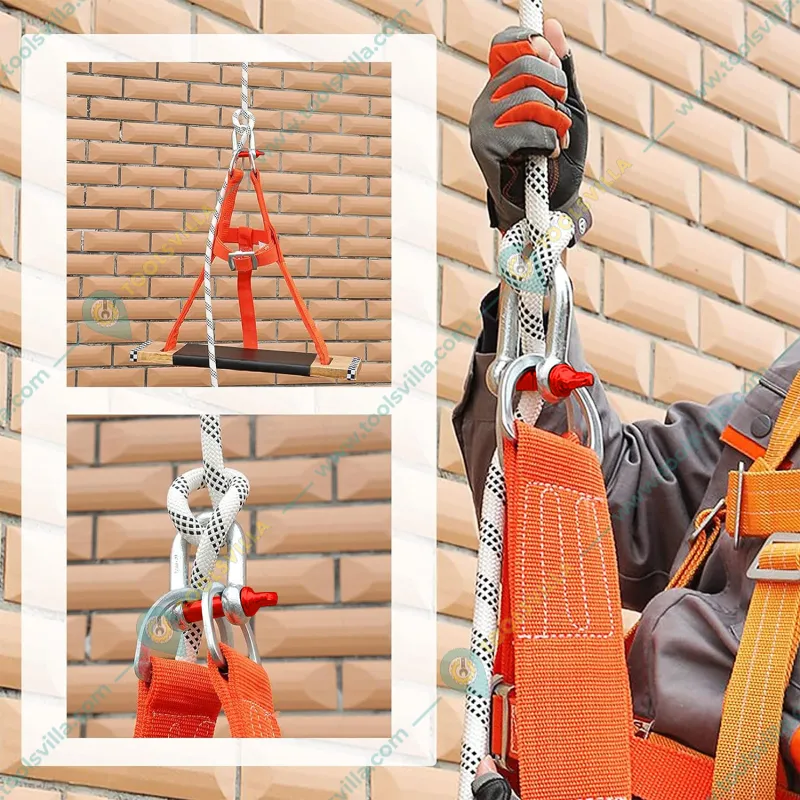 Heavy Duty G80 Alloy Steel 4.75 Ton Screw Pin Type D Shackle For Lifting