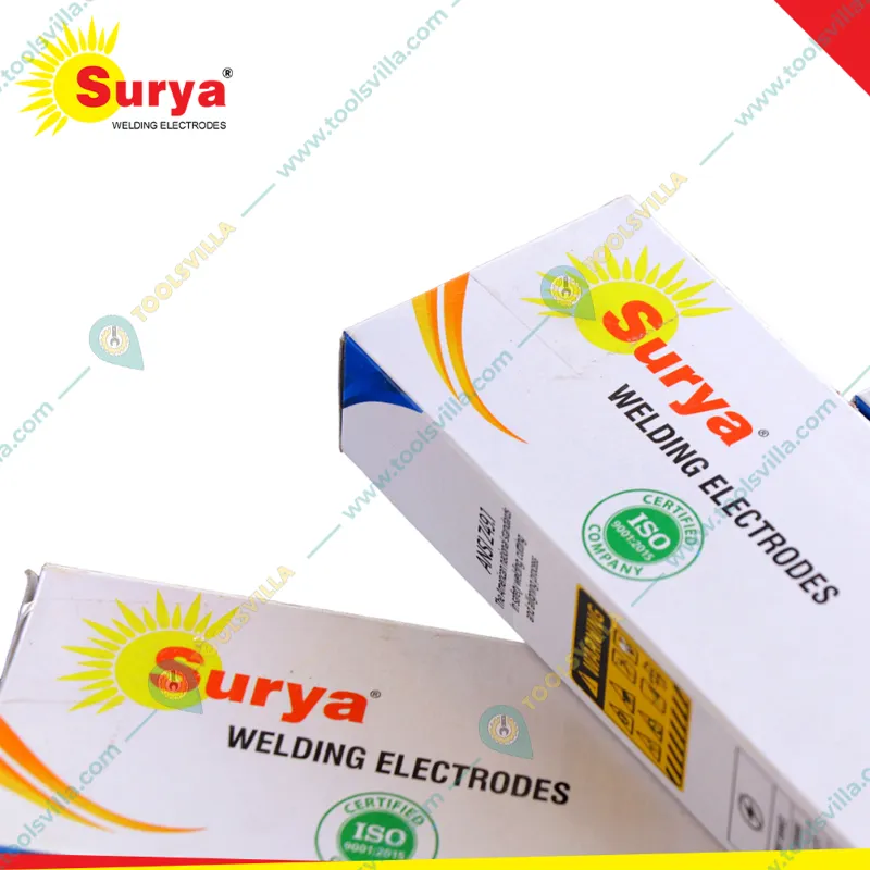 Surya 480 Pcs 4.00 mm x 450 mm Rod Size Welding Electrodes, 8G Gauge