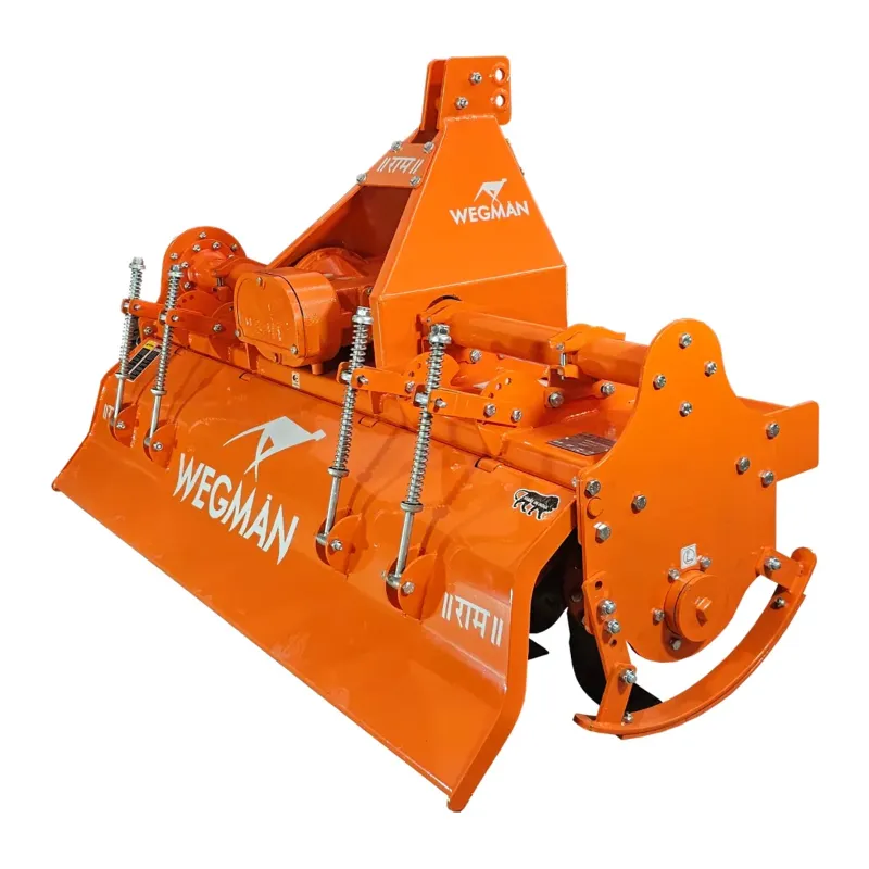 Wegman 7 Feet Rotavator (Semi Champion Plus) with 48 Blades Suitable for 50 HP to 65 HP Tractors(Type-Gear Box - Single Speed)