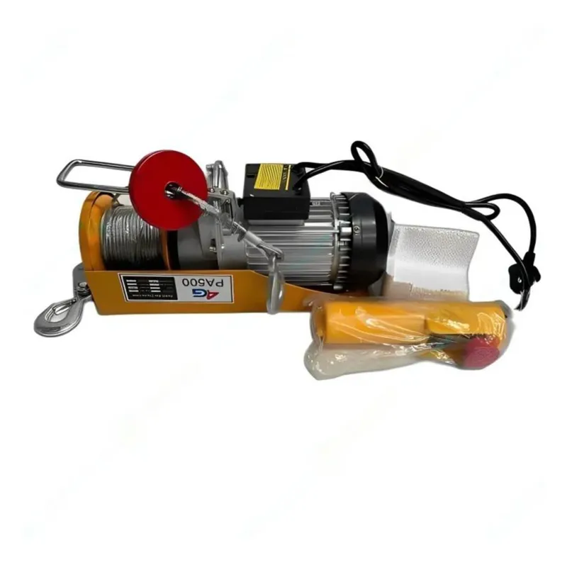 4G PA 500 kg 1020W Mini Electric Hoist, 4 mm diameter & 20 meter long Wire Rope