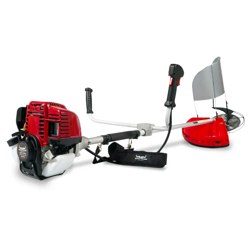 Balwaan Side Pack Petrol Brush Cutter BX-35 Pro, With 2 Stroke 35 CC Engine For Grass & Crop Cutting