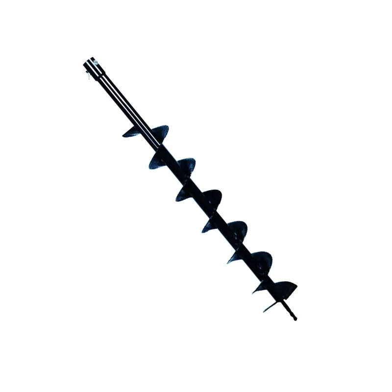 GRAMSTRONG Premium Quality Single Spiral 4 inch, 2.5 feet Drill Bit For Earth Auger/ Post Hole Digger