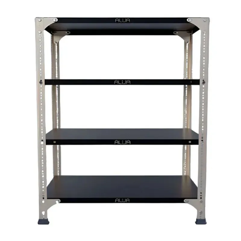 ALIJA 36 x 29 x 15 Inch 4 Shelves Multipurpose Storage Rack With Accessories