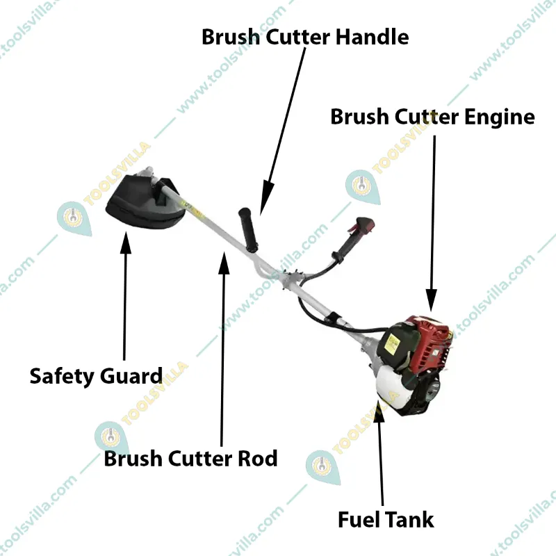 Akari,APT-BC-4T, 1.3 HP, 4 Stroke Brush Cutter (2800-3200 RPM)