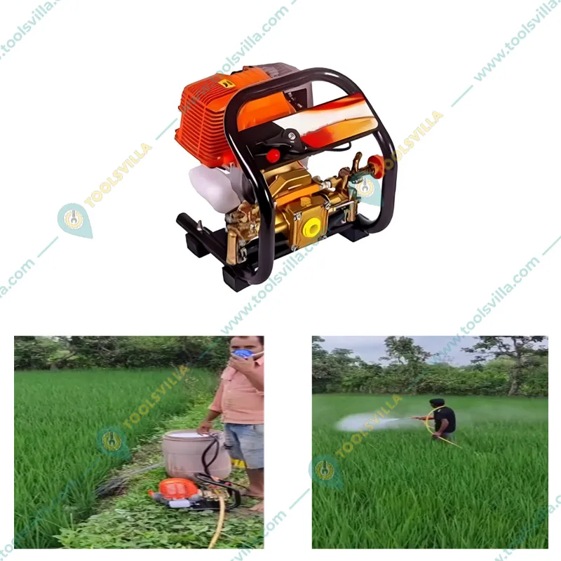 Greenleaf 31 CC 4 Stroke Power Sprayer | Portable Agriculture Sprayer PS-P4 With Accessories 