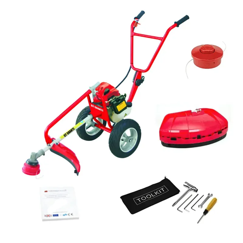 GT Shakti 4 stroke 35 cc Petrol Operated Push Type Brush Cutter