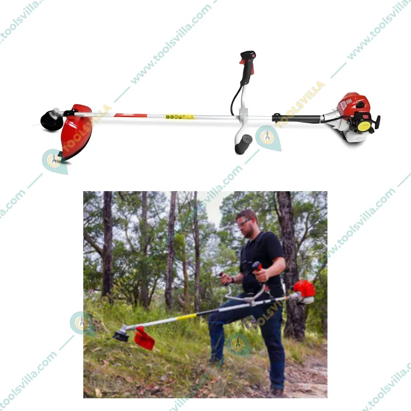 Rover RS-436, 4 Stroke Sidepack Brush Cutter with 2T,80T Blade and Tap&Go Attachment