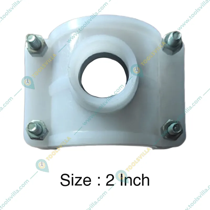 5 Pieces Saddle Clamp with 32 mm Cock for Agriculture Water Supply Pipe(Size-2 Inch)