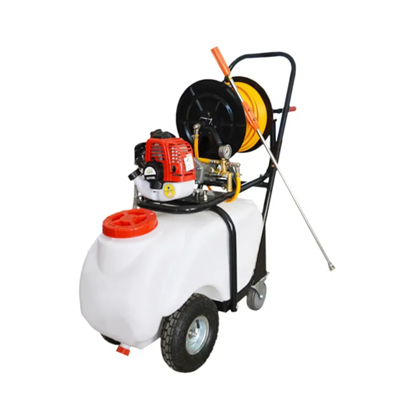 Neptune PS-50, 50L Portable Trolley Power Sprayer, 2 Stroke and 26cc Engine 