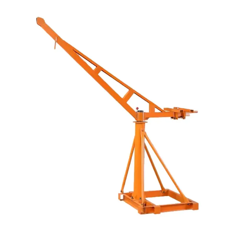 UTC 500 Kg Load Capacity 90 Kg Heavy Duty Mini Crane Frame With 360° Rotation, Boom Size 10 Feet