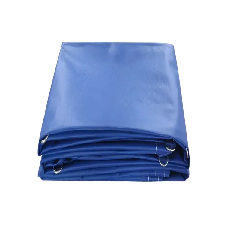 ZN GLOBAL 4000L Tarpaulin Sheet of 6 x 4 Feet for Round Biofloc Tank, 500 Micron