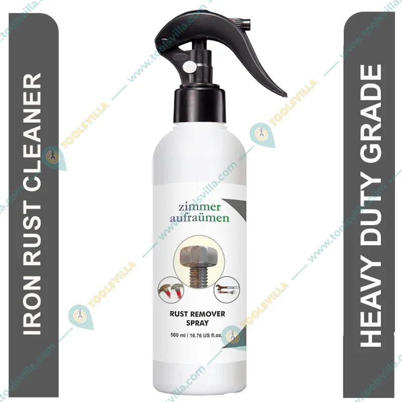 Zimmer Aufraumen 500ml Rust Remover Spray for Iron, Steel, Metal, Rust Cleaning & Protection
