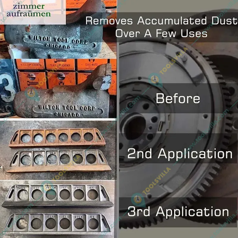 Zimmer Aufraumen 500ml Rust Remover Spray for Iron, Steel, Metal, Rust Cleaning & Protection