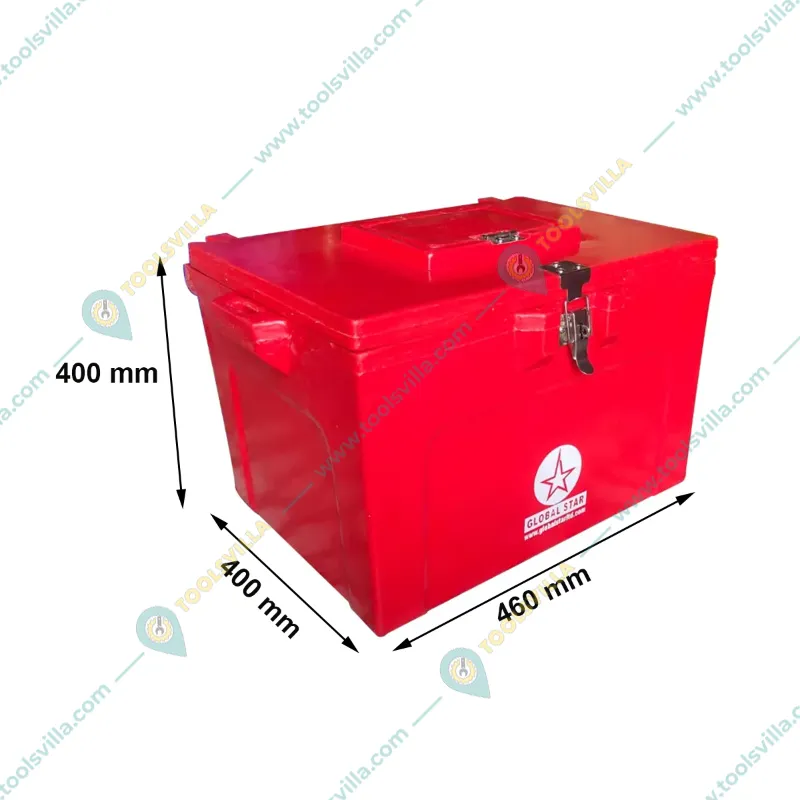 Global Star 50 Litre Insulated Chiller Ice-Box with Vending Lid, 8 to 12 hrs Insulation Support for Picnic and Outing