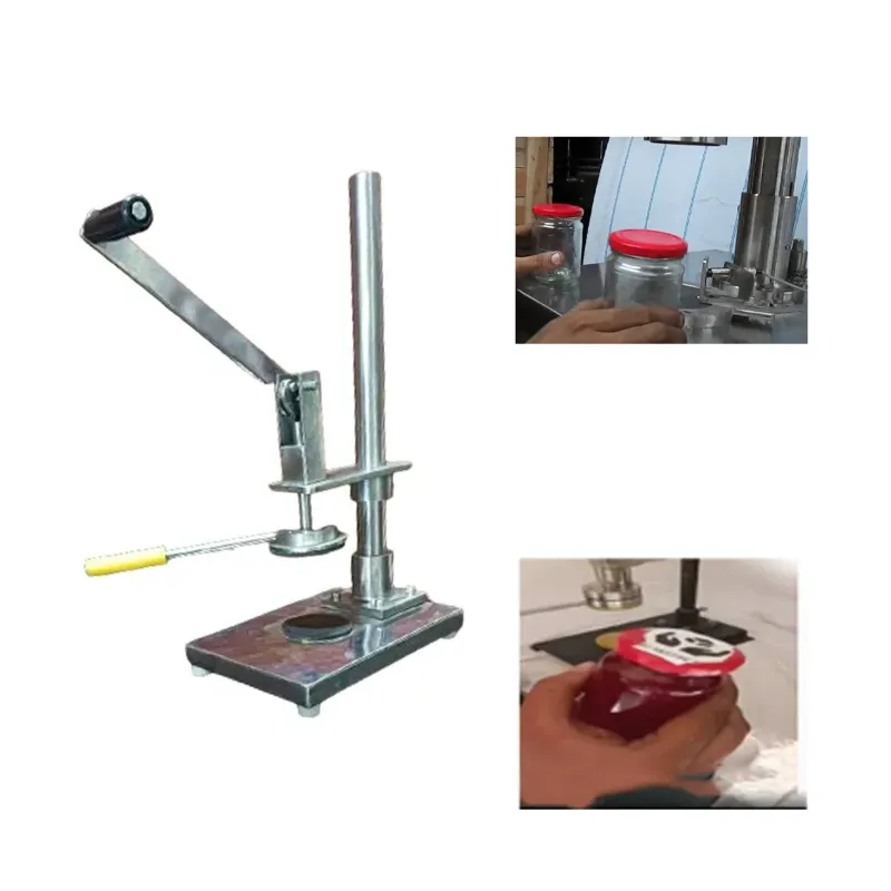 90mm Jar Manual Lug Capping Machine 