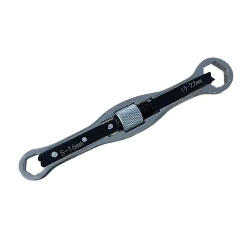 Premium Quality 5-27 mm Carbon Steel Large Linked Adjustable Wrench 