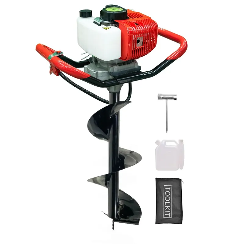 AIVA ITALY 2-stroke 52-cc Earth Auger with 12 inch Auger Bit | AV-5200EA