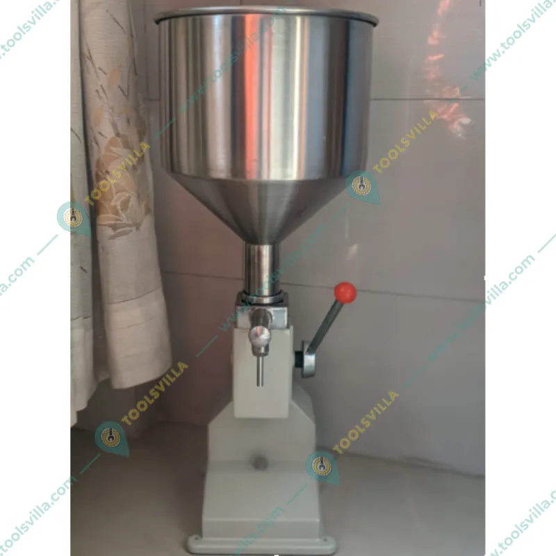 A03 Manual 5-50 ml Volume Piston Essential Oil Cosmetics Lotion, Cream, Paste, Lip Gloss Cosmetic Filling Machines