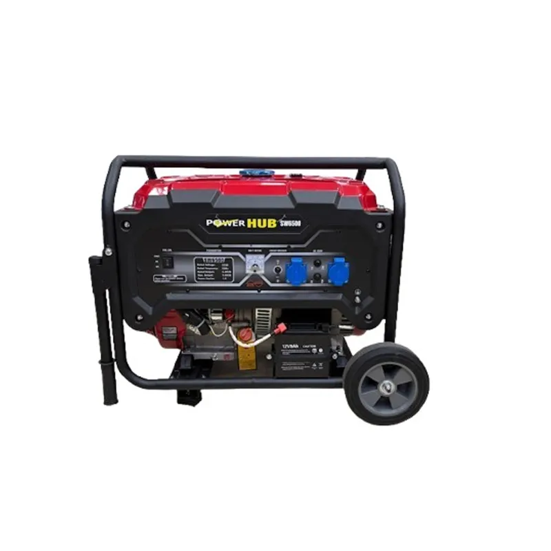 Power Hub 5.5 KVA Single Phase Electric Start Petrol Run Generator(SW6500)