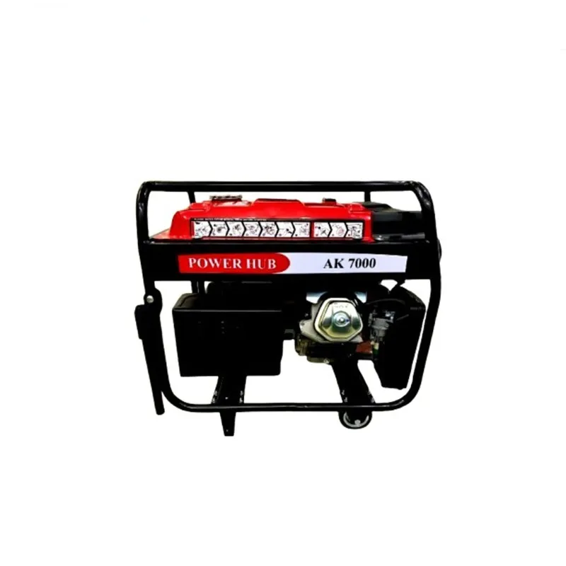 Power Hub 5.5 KVA Single Phase Electric Start Petrol Run Generator(AK 7000)