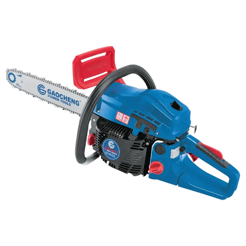 Gaocheng Professional 63-cc, Petrol Chainsaw with 22 inch Guide Bar for Tree Cutting and Landscaping | GC-63CC22