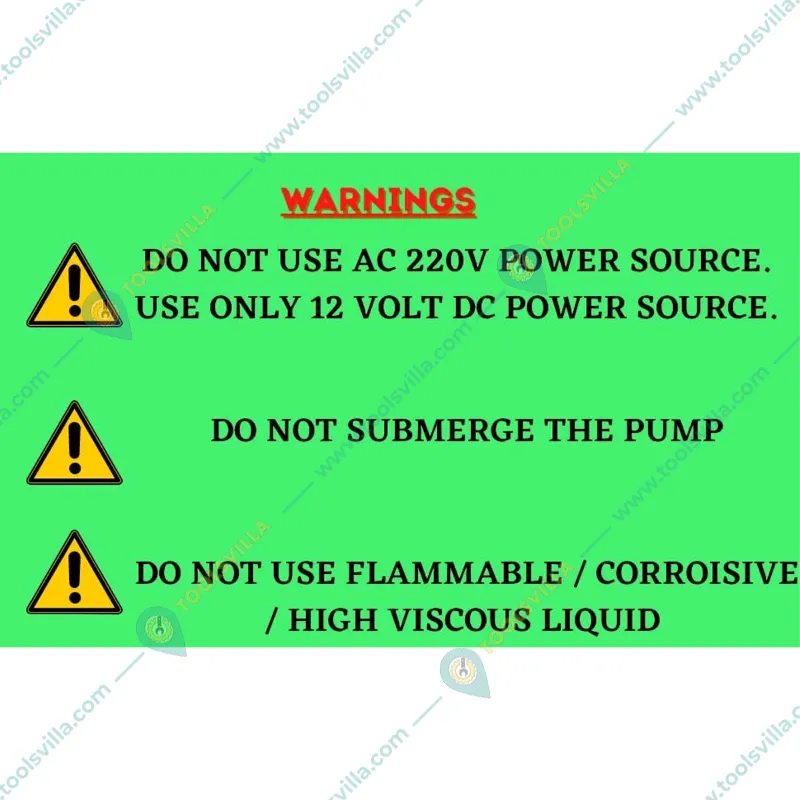 Heavy Duty 12V DC 135 PSI Motor Pump for Battery Sprayer