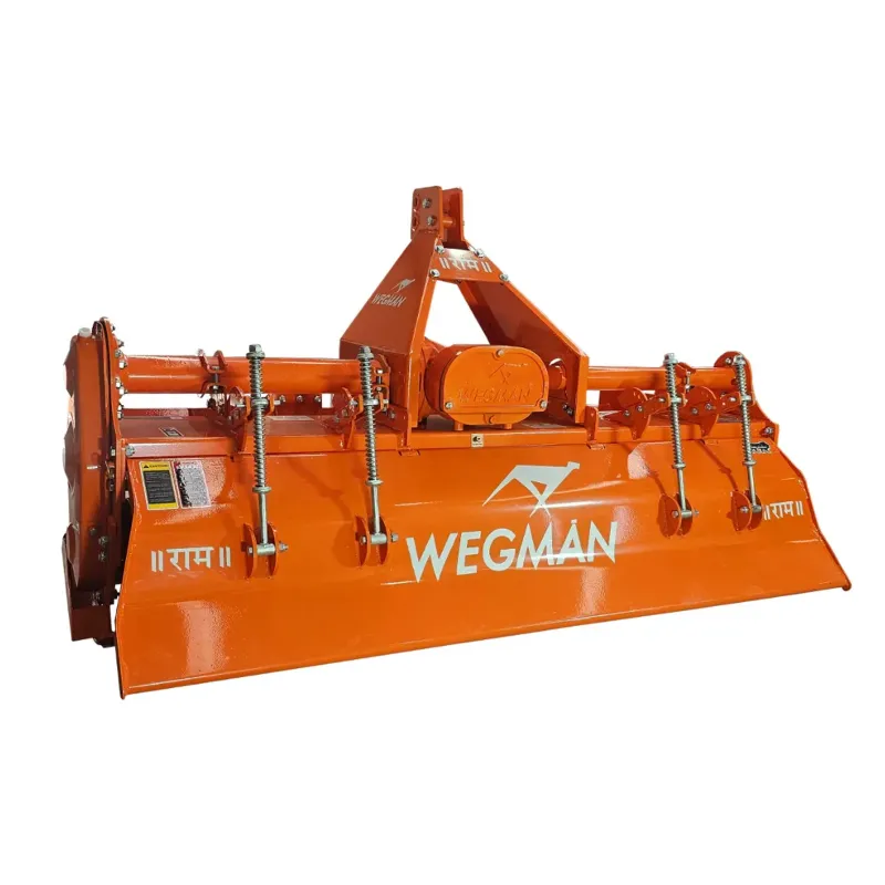 Wegman 5 Feet Rotavator (Semi Champion Plus) with 36 Blades Suitable for 40 HP to 55 HP Tractors(Type-Gear Box - Single Speed)