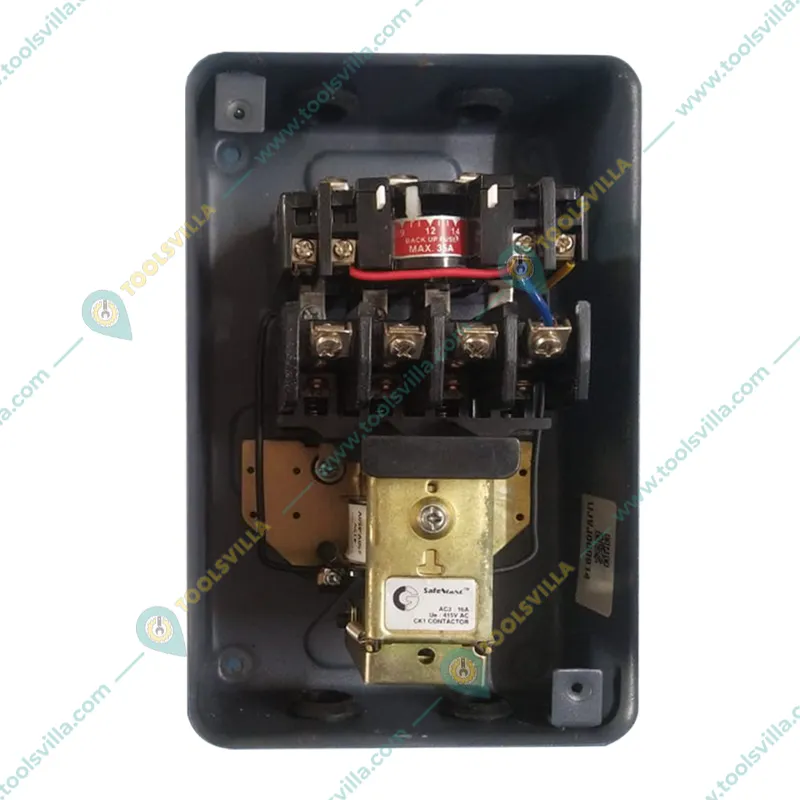 Crompton 6 to 10 Amp Three Phase Direct On Line Starter For 5Hp Induction Moto & 3Hp Submersible Pumps