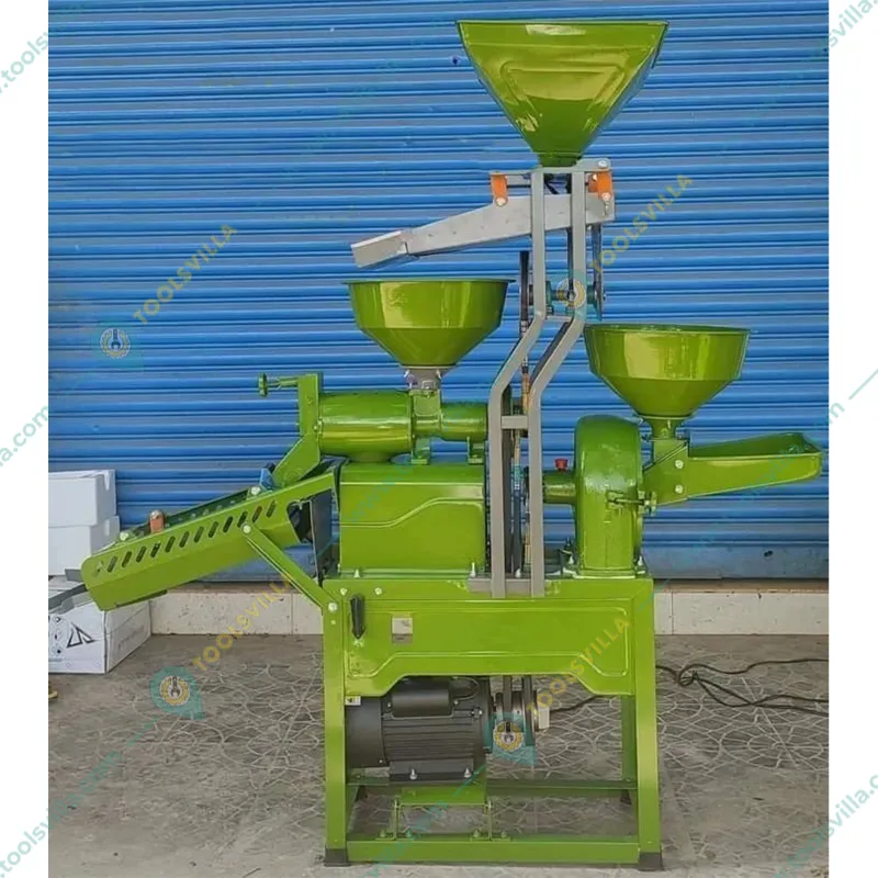 5 in 1 Semi Automatic 3 HP Rice Mill Machine, 200-300 Kgs/Hr Capacity