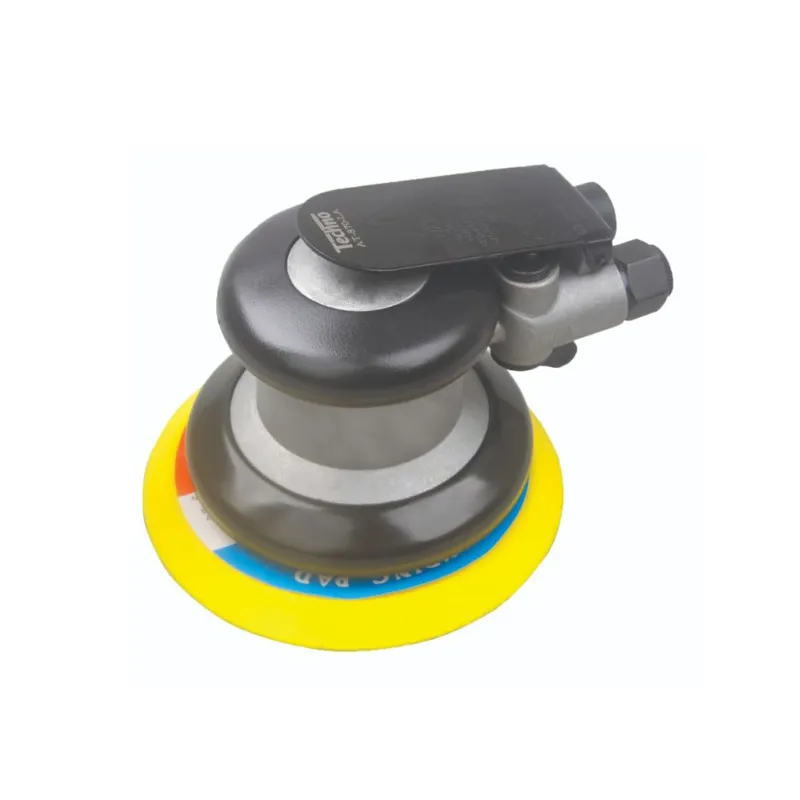 Techno 5 Inch Air Palm Sander, 10500 RPM Speed For Metal and Wood Working (AT-871-LA) 