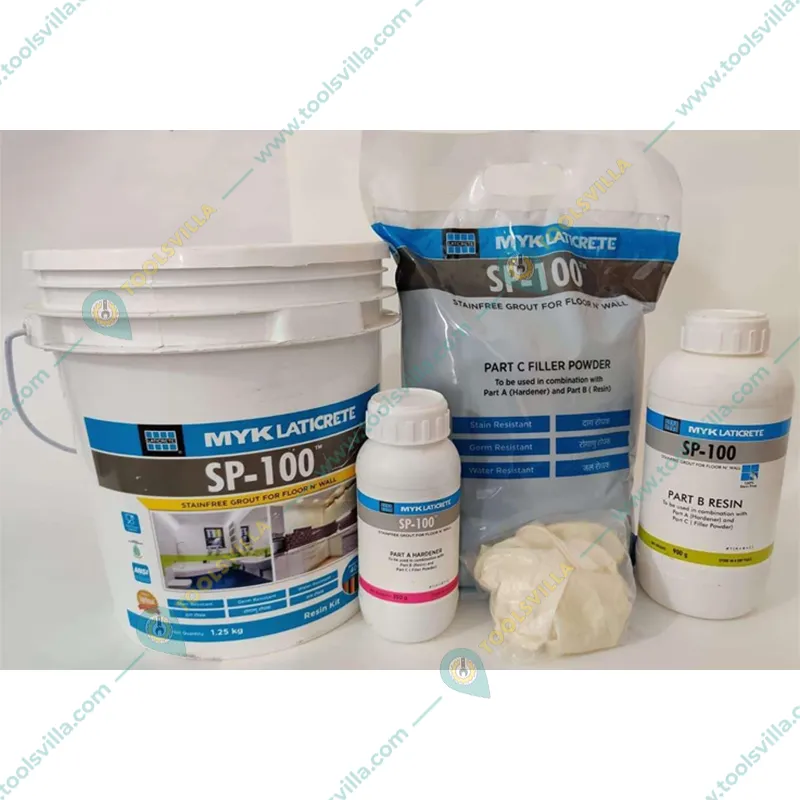 Myk Laticrete 5 kg Smoke Grey Stainfree Epoxy Grout for Floor & Wall(SP-100)