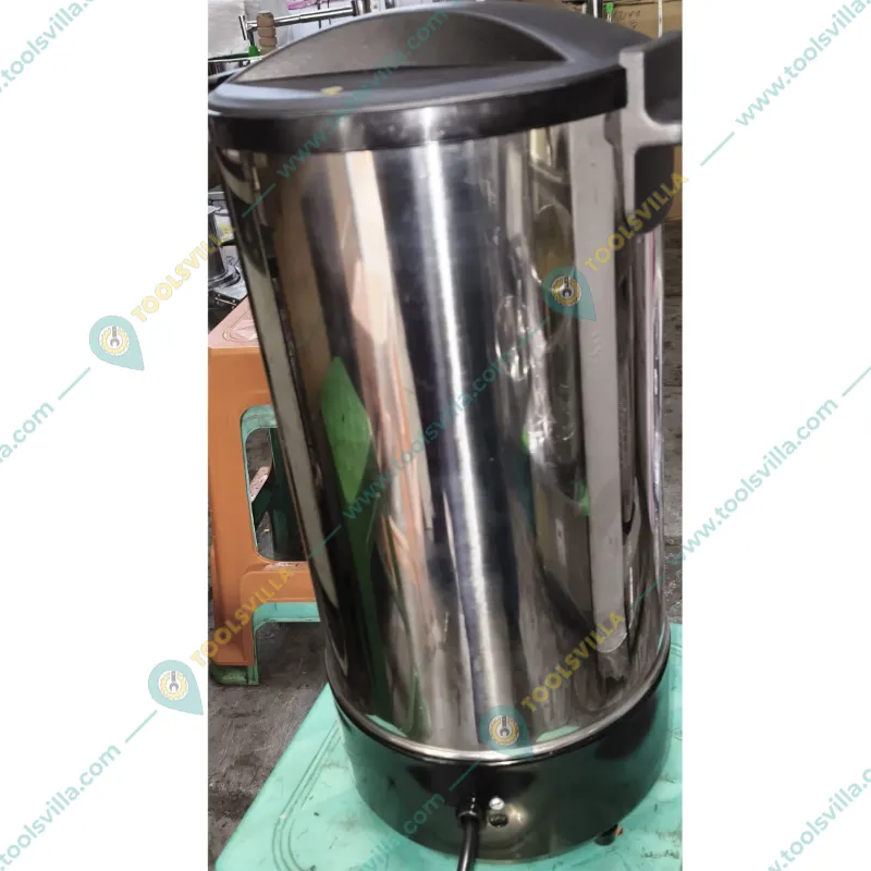 Commercial 10 Liter Electric Milk and Water Boiler Machine, 2400 Watt