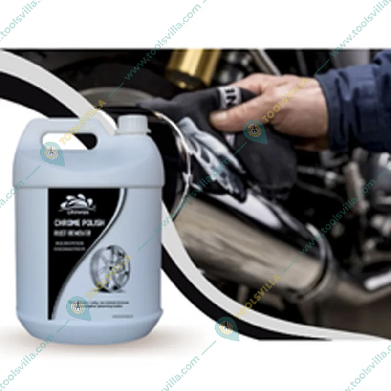 Uniwax 5L Chrome Polish Rust Remover for Chrome, Copper, Brass, Bronze, Gold, Nickel and Stainless Steel