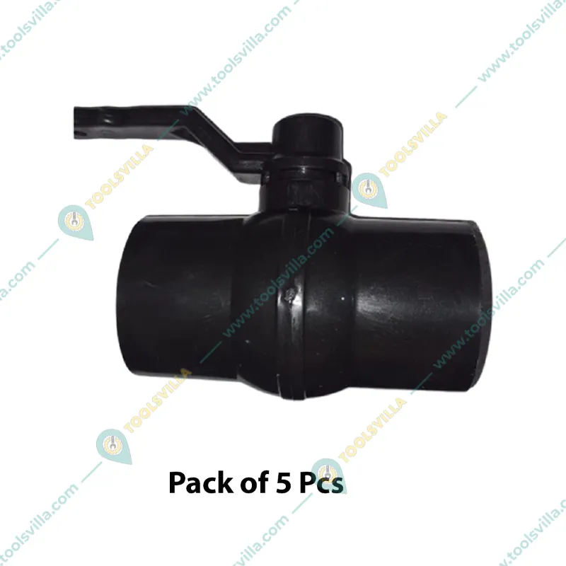 "High Quality 2 inch Plastic Ball Valve for Household and Agriculture Purposes (Pack of 5 Pcs) "