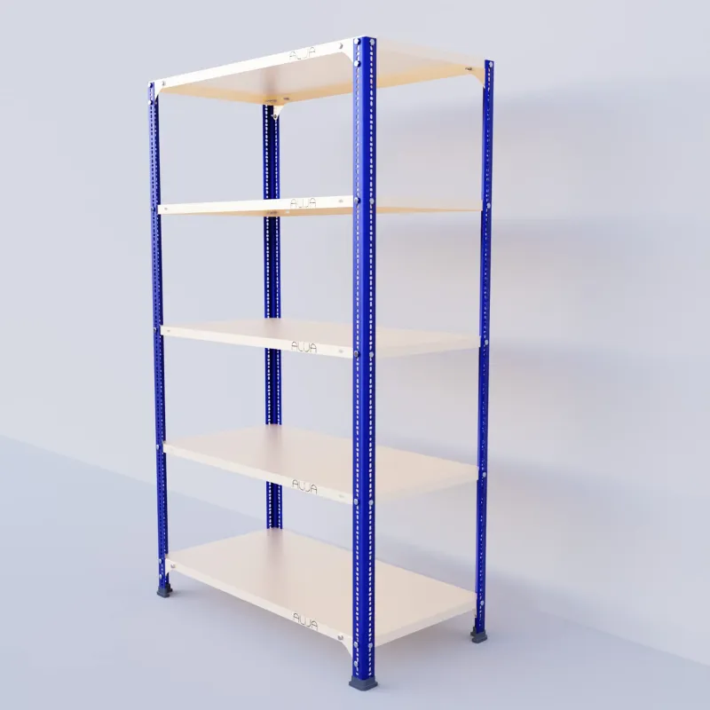 ALIJA 18 Gauge 72x29x18 Inch 5 Shelves Multipurpose Storage Rack With Accessories